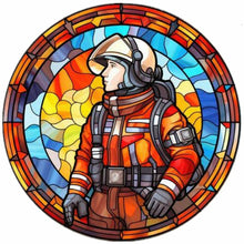 Load image into Gallery viewer, Diamond Painting - Full Round - medallion firefighter (40*40CM)
