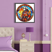 Load image into Gallery viewer, Diamond Painting - Full Round - medallion firefighter (40*40CM)