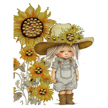 Load image into Gallery viewer, Diamond Painting - Partial Special Shaped - cowboy kid (30*40CM)