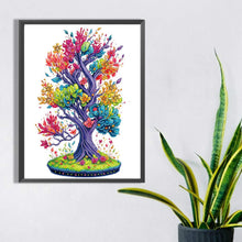 Load image into Gallery viewer, Diamond Painting - Partial Special Shaped - Tree of Life¡¤Colorful Tree (30*40CM)