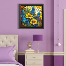Load image into Gallery viewer, Diamond Painting - Full Round - Sunflower Glass Art (40*40CM)