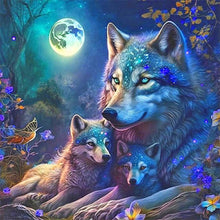 Load image into Gallery viewer, AB Diamond Painting - Full Round - Wolf (40*40CM)