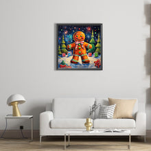 Load image into Gallery viewer, AB Diamond Painting - Full Round - gingerbread Man (40*40CM)