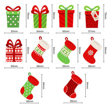 Load image into Gallery viewer, 10PCS DIY Diamond Art Ornaments Xmas Element Special Shape Winter Cotton Dress