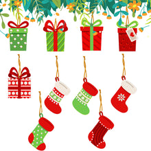 Load image into Gallery viewer, 10PCS DIY Diamond Art Ornaments Xmas Element Special Shape Winter Cotton Dress