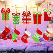 Load image into Gallery viewer, 10PCS DIY Diamond Art Ornaments Xmas Element Special Shape Winter Cotton Dress