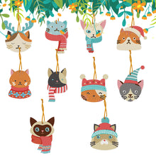 Load image into Gallery viewer, 10PCS DIY Diamond Art Ornaments Xmas Element Special Shape Winter Cotton Dress