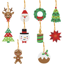 Load image into Gallery viewer, 10PCS DIY Diamond Art Ornaments Xmas Element Special Shape Winter Cotton Dress