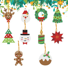 Load image into Gallery viewer, 10PCS DIY Diamond Art Ornaments Xmas Element Special Shape Winter Cotton Dress