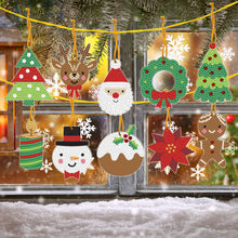 Load image into Gallery viewer, 10PCS DIY Diamond Art Ornaments Xmas Element Special Shape Winter Cotton Dress