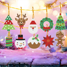 Load image into Gallery viewer, 10PCS DIY Diamond Art Ornaments Xmas Element Special Shape Winter Cotton Dress
