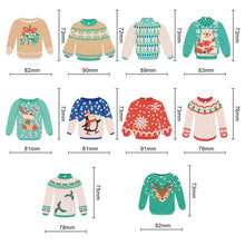 Load image into Gallery viewer, 10PCS DIY Diamond Art Ornaments Xmas Element Special Shape Winter Cotton Dress