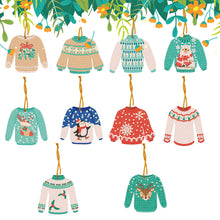 Load image into Gallery viewer, 10PCS DIY Diamond Art Ornaments Xmas Element Special Shape Winter Cotton Dress