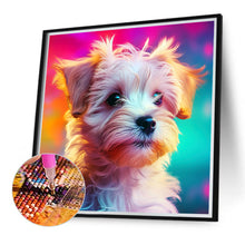 Load image into Gallery viewer, Diamond Painting - Full Round - pet puppy (40*40CM)