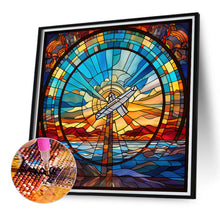 Load image into Gallery viewer, Diamond Painting - Full Round - mountain river glass art (40*40CM)