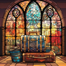 Load image into Gallery viewer, Diamond Painting - Full Round - mountain river glass art (40*40CM)
