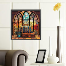 Load image into Gallery viewer, Diamond Painting - Full Round - mountain river glass art (40*40CM)