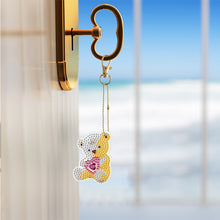 Load image into Gallery viewer, 9PCS Full Drill Keyring Special Shape Double Sided Diamond Art Keychains Pendant