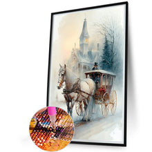 Load image into Gallery viewer, Diamond Painting - Full Round - Igloo and carriage (40*60CM)