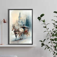 Load image into Gallery viewer, Diamond Painting - Full Round - Igloo and carriage (40*60CM)