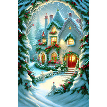 Load image into Gallery viewer, Diamond Painting - Full Round - Igloo and carriage (40*60CM)