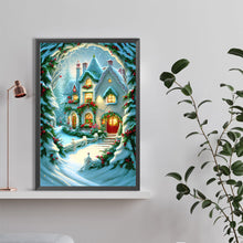 Load image into Gallery viewer, Diamond Painting - Full Round - Igloo and carriage (40*60CM)