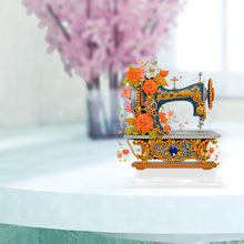 Load image into Gallery viewer, 5D DIY Crystal Painting Desktop Kit Sewing Machine for Home Office Desktop Decor