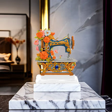 Load image into Gallery viewer, 5D DIY Crystal Painting Desktop Kit Sewing Machine for Home Office Desktop Decor