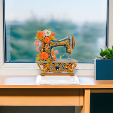 Load image into Gallery viewer, 5D DIY Crystal Painting Desktop Kit Sewing Machine for Home Office Desktop Decor