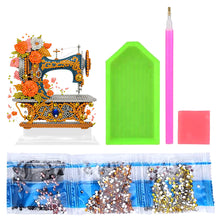 Load image into Gallery viewer, 5D DIY Crystal Painting Desktop Kit Sewing Machine for Home Office Desktop Decor
