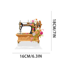 Load image into Gallery viewer, 5D DIY Crystal Painting Desktop Kit Sewing Machine for Home Office Desktop Decor