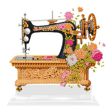 Load image into Gallery viewer, 5D DIY Crystal Painting Desktop Kit Sewing Machine for Home Office Desktop Decor