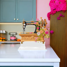 Load image into Gallery viewer, 5D DIY Crystal Painting Desktop Kit Sewing Machine for Home Office Desktop Decor