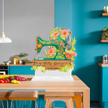 Load image into Gallery viewer, 5D DIY Crystal Painting Desktop Kit Sewing Machine for Home Office Desktop Decor