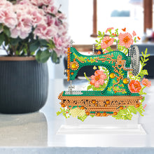 Load image into Gallery viewer, 5D DIY Crystal Painting Desktop Kit Sewing Machine for Home Office Desktop Decor