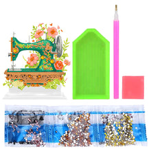 Load image into Gallery viewer, 5D DIY Crystal Painting Desktop Kit Sewing Machine for Home Office Desktop Decor