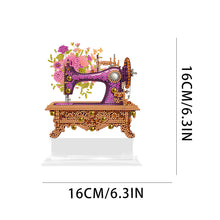 Load image into Gallery viewer, 5D DIY Crystal Painting Desktop Kit Sewing Machine for Home Office Desktop Decor