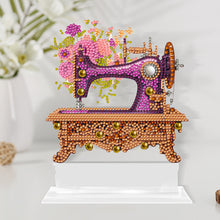 Load image into Gallery viewer, 5D DIY Crystal Painting Desktop Kit Sewing Machine for Home Office Desktop Decor