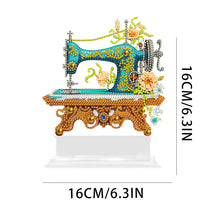 Load image into Gallery viewer, 5D DIY Crystal Painting Desktop Kit Sewing Machine for Home Office Desktop Decor