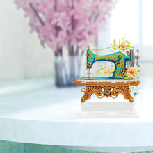 Load image into Gallery viewer, 5D DIY Crystal Painting Desktop Kit Sewing Machine for Home Office Desktop Decor