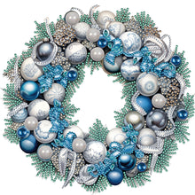 Load image into Gallery viewer, Diamond Painting - Partial Special Shaped - Christmas wreath (30*30CM)