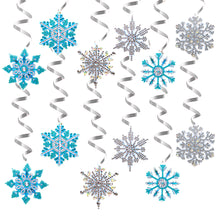 Load image into Gallery viewer, 6PCS Diamond Painting Hanging Sign Snowman Special Shape Xmas Gift Box Christmas