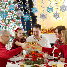 Load image into Gallery viewer, 6PCS Diamond Painting Hanging Sign Snowman Special Shape Xmas Gift Box Christmas