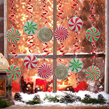 Load image into Gallery viewer, 6PCS Diamond Painting Hanging Sign Snowman Special Shape Xmas Gift Box Christmas