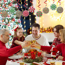 Load image into Gallery viewer, 6PCS Diamond Painting Hanging Sign Snowman Special Shape Xmas Gift Box Christmas