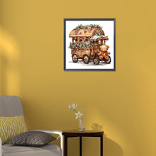 Load image into Gallery viewer, Diamond Painting - Partial Special Shaped - Christmas Cookie Cart (30*30CM)