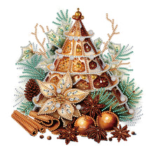 Load image into Gallery viewer, Diamond Painting - Partial Special Shaped - Christmas Cookie Cinnamon Towers (30*30CM)