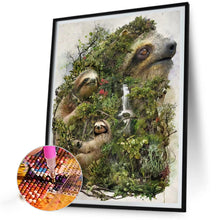 Load image into Gallery viewer, Diamond Painting - Full Round - sloth (40*55CM)