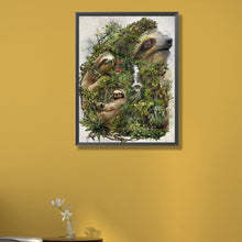 Load image into Gallery viewer, Diamond Painting - Full Round - sloth (40*55CM)