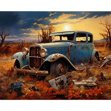 Load image into Gallery viewer, Diamond Painting - Full Round - scrap car (50*40CM)